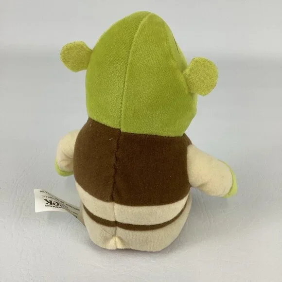 Shrek Plush Mini Stuffed Animal 6" Doll Toy Green Ogre DreamWorks 2019 - Picture 3 of 6